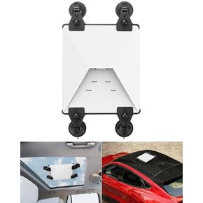 Starlink Mini Sunroof Suction Cup Mount - Suitable for Sunroof and Car Top 3D Printing Installation Kit - Switchable Suction Cup Direction - Starlink Mini Car Mount - Starlink Mini Roof Mount