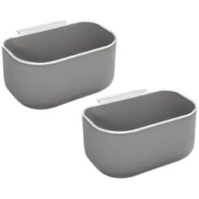 EZ Crock 10 أونصة - عبوتان (رمادي فاتح، 10 أونصة - عبوتان)