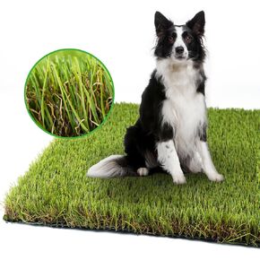 Artificial Grass Turf for Dogs 3 ft x 5 ft,1.38 inch Fake Grass Pee Pad for Puppy Potty Training，Faux pet Grass Rug for Indoor/Outdoor Patio,Dogs Wee Wee Pad,Turf Grass Mat for Dogs Potty