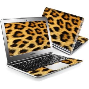 MightySkins Skin Compatible with Samsung Chromebook 11.6" Screen XE303C12 Notebook wrap Sticker Skins Cheetah