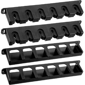 2 Pairs Fishing Rod Holders Vertical Rod Rack, Fishing Pole Holders for Garage, Wall, Ceiling Rod Stand