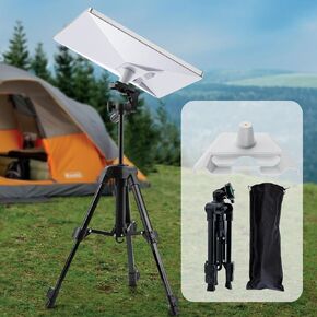 Star Link Mini Tripod Stand, Adjustable Starlink Stand with 1/4'' Screw Adapter, Tripod Stand Compatible with Starlink Mini, Outdoor Portable Starlink Mini Tripod Mount