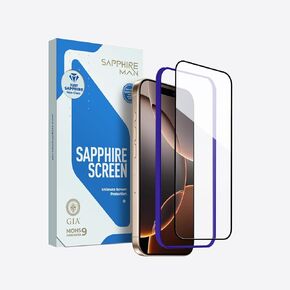 1 Pack Screen protector for iPhone 16plus [6.7 inch] with installation Frame, [Military Grade Shatterproof], HD Clear, Scratch Resistant