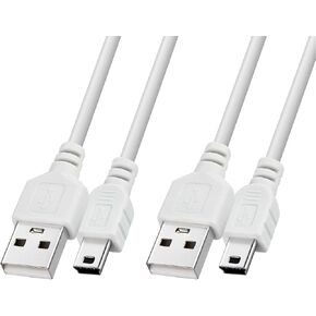 Charger Cable for TI-84 Plus CE, TI-Nspire CX, TI CX CAS Graphing Calculators, 2-Pack