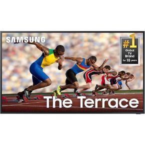 Samsung 55-Inch Class Neo QLED 4K The Terrace Partial Sun, Quantum HDR+, Dolby Atmos, Wide Viewing Angle, Weather Resistant, Anti-Glare Outdoor Smart TV w/Alexa Built-in, (QN55LST7DAFXZA, 2024 Model) in Saudi Arabia