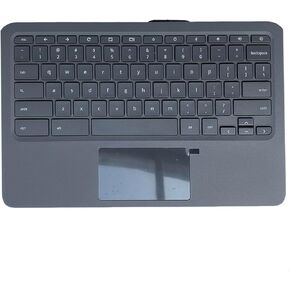 Replacement for HP Chromebook 11 G6 EE Laptop Upper Top Cover Case Palmrest Keyboard Touchpad Assembly Part L14921-001