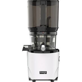Kuvings AUTO10 Cold Press Juicer White - Hands-Free Masticating Juicer With 240W Motor - Quiet Electric Juicer Machine With 100 Ounce Batching Hopper for Juice, Smoothies, Nut Milk, and Sorbets