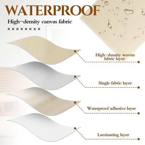 Canvas Repair Tape 15.7x79 Inch Self Adhesive Fabric Repair Patch Waterproof Outdoor Gear Patch DIY Large Patches for Boat Covers Tents Sunshades Sofas Furniture Lounge Chairs Awnings in Saudi Arabia