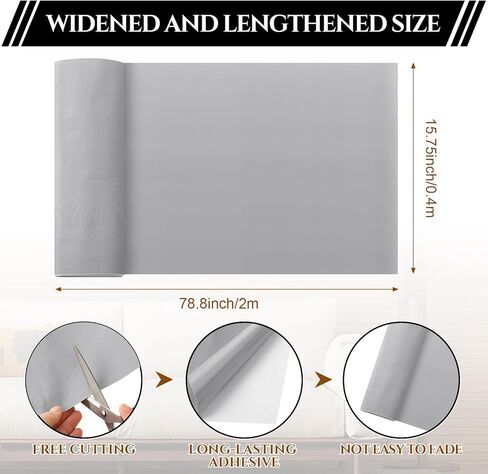 شريط إصلاح القماش 15.7 × 79 بوصة، رقعة إصلاح النسيج ذاتية اللصق، مقاومة للماء في الهواء الطلق، رقعة كبيرة ذاتية الصنع لأغطية القوارب، والمظلات، والأرائك، وكراسي صالة الأثاث، والمظلات in Kuwait