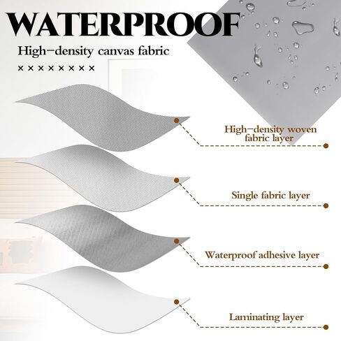 شريط إصلاح القماش 15.7 × 79 بوصة، رقعة إصلاح النسيج ذاتية اللصق، مقاومة للماء في الهواء الطلق، رقعة كبيرة ذاتية الصنع لأغطية القوارب، والمظلات، والأرائك، وكراسي صالة الأثاث، والمظلات in Kuwait