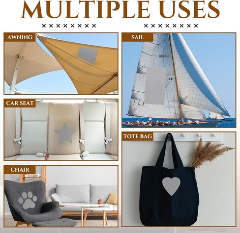 شريط إصلاح القماش 15.7 × 79 بوصة، رقعة إصلاح النسيج ذاتية اللصق، مقاومة للماء في الهواء الطلق، رقعة كبيرة ذاتية الصنع لأغطية القوارب، والمظلات، والأرائك، وكراسي صالة الأثاث، والمظلات in Kuwait