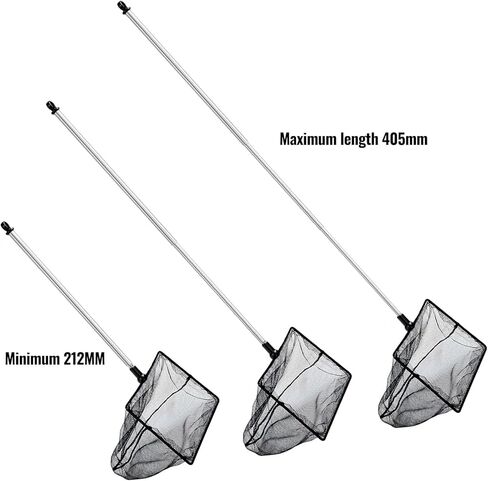 شبكة صيد السمك، شبكة صيد أسماك صغيرة قابلة للتعديل، شبكة دقيقة عالية الدقة، أداة صيد تلسكوبية in Kuwait