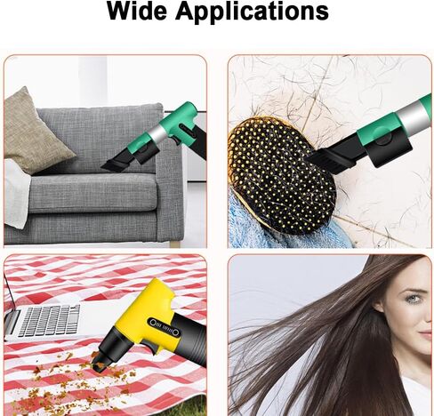 Electric Air Duster 150W Handheld Brushless Motor Jet Fan 130,000RPM 3000mAH Battery Turbofan Dust Blower Compressed Air Duster Tool for Computer Keyboard,Outdoors,Car,Home (Orange) in Kuwait