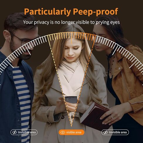 قطعتان من واقي الشاشة لهاتف iPhone 16 Pro Max، واقي شاشة الخصوصية وواقي شاشة زجاجي مصمم لهاتف iPhone 16، مقاومة عالية للخدش، مقاومة للزيوت، حواف معززة، سهلة التركيب in Kuwait