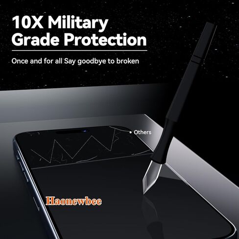 قطعتان من واقي الشاشة لهاتف iPhone 16 Pro Max، واقي شاشة الخصوصية وواقي شاشة زجاجي مصمم لهاتف iPhone 16، مقاومة عالية للخدش، مقاومة للزيوت، حواف معززة، سهلة التركيب in Kuwait