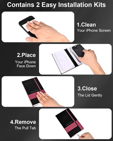 Screen Protector for IPhone 16 Pro, Bubble and Dust Free iPhone HD Tempered Glass, Durable and Drop-Proof with 9H Hardness Easy Installation Exclusively compatible with Apple 16 Pro 6.3Inch 2024 in Saudi Arabia