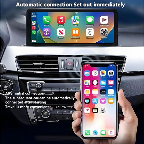 [إصدار محدث] محول Carplay اللاسلكي، Carplay المحمول لأجهزة Apple، اتصال فوري، زمن استجابة منخفض، يحول السلكي إلى Carplay اللاسلكي لجهاز iPhone in Kuwait