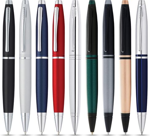 Cross Calais Refillable Gel Ink Rollerball Pen, Medium Rollerball, Includes Premium Gift Box - Matte Black in Saudi Arabia
