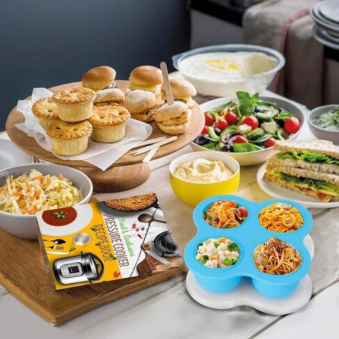 3 Qt Accessories Set for Instant Pot, Compatible with InstaPot Accessories 3 Quart Only, Mini Accessory Including Sealing Ring Steamer Basket Springform Pan Egg Rack Trivet in Saudi Arabia