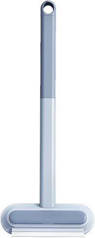 Solisifime Pet Hair Remover Tool with Long Hand, Cleaning Brush, 2 in 1 Cat Hair Remover Portable Fabric Brush for Dog Hair, Window, Couch, Carpets, Bedding, Furniture, Reusable, Washable in Saudi Arabia