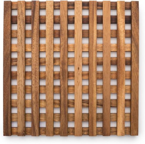 Ironwood Gourmet Sedona Trivet, Set of 2 Acacia Wood Hot Dish Holder in Saudi Arabia