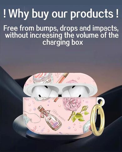 متوافق مع غطاء حافظة AirPod Pro الجيل الثاني/الأول مع سلسلة مفاتيح، حافظة سماعة رأس لاسلكية واقية كاملة مضادة للصدمات لجهاز Airpod Pro 2023/2022/2019 (كرة القدم) in Kuwait