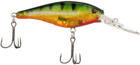 Berkley Scented Flicker Shad Pro 3 Pack Fishing Lure, Red Tiger, 3/16 oz, 2in | 5 cm, Size, Profile and Dive Depth Imitates Real Shad, Equipped with Fusion19 Hook in Saudi Arabia