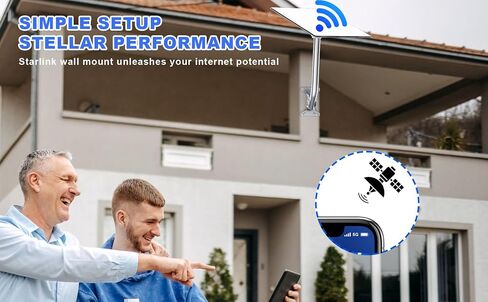 طقم تركيب Starlink Gen 3 قابل للتعديل لطبق Starlink Gen 3 القياسي، حامل عمود Starlink، محول أنابيب Starlink Generation 3 طقم تثبيت سقف محوري عالي التحمل لطبق Starlink Gen 3 / V3 in Saudi Arabia
