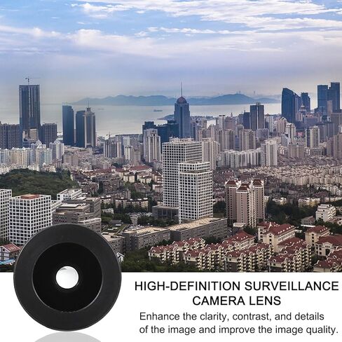 PATIKIL 6mm CCTV Camera Lens, F2.0 FPV Security Camera Lens 5MP 70° Wide Angle Lens M12 Threaded Dia for IP Camera Panoramic, 2 Pack in Saudi Arabia