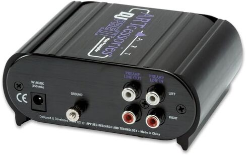 حزمة Art DJ PRE II Phono Preamp مع كابل Pig Hog المزدوج RCA - كابلات RCA بطول 3 أقدام وقماش تلميع أدوات الصوت السائل - Phono Preamp للقرص الدوار ومشغل التسجيل in Saudi Arabia