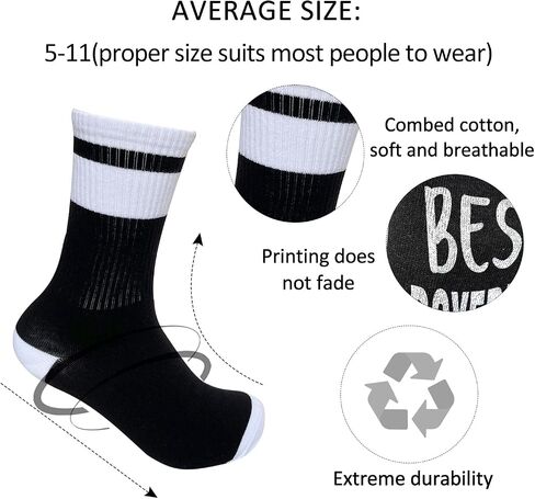 Best Uncle Golf Socks, Best Uncle By Par, Gift for Uncle, Novelty Gift for Thanksgiving Christmas Birthday, 1 Pair-18 in Saudi Arabia