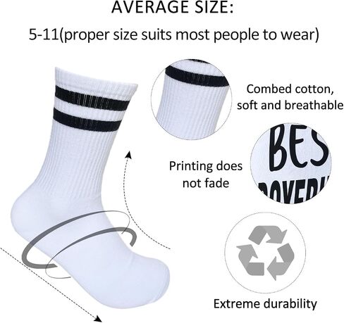 Best Uncle Golf Socks, Best Uncle By Par, Gift for Uncle, Novelty Gift for Thanksgiving Christmas Birthday, 1 Pair-18 in Saudi Arabia