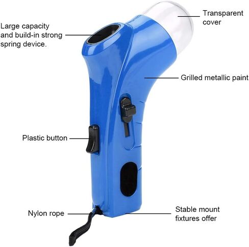 منجنيق طعام الكلاب الأليفة، قاذف علاج الكلاب، قاذف علاج الكلاب، قاذف علاج الكلاب، قاذف طعام الكلاب الأليفة للتدريب المنزلي (أزرق) in Kuwait