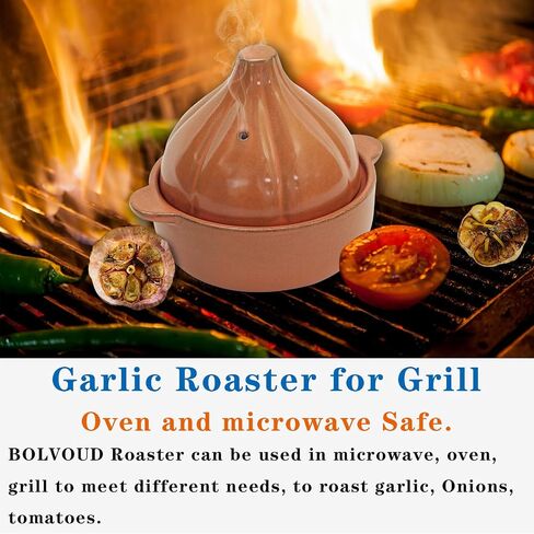45-Second Ceramic Microwave Egg Maker, Fast Omelet Maker, Garlic Roaster for Delicious Breakfast, Garlic Keeper with Lid, Garlic Cooker, Garlic Baker, Egg on a Bagel Maker Pot in Saudi Arabia
