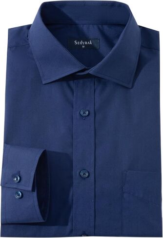 Regular Sizes and Big&Tall All Available Dress Shirts for Men Button Down Shirts Long Sleeve Shirt for Men from Size S to 6XL in Saudi Arabia