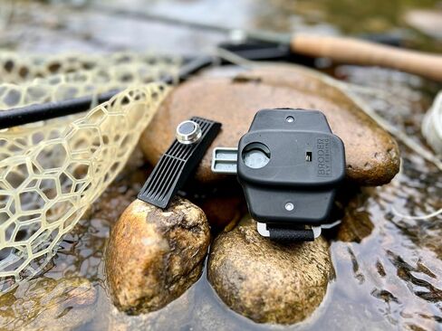 Broder Net Clip - The Ultimate Net Holder for Fly Fishing, Black in Saudi Arabia