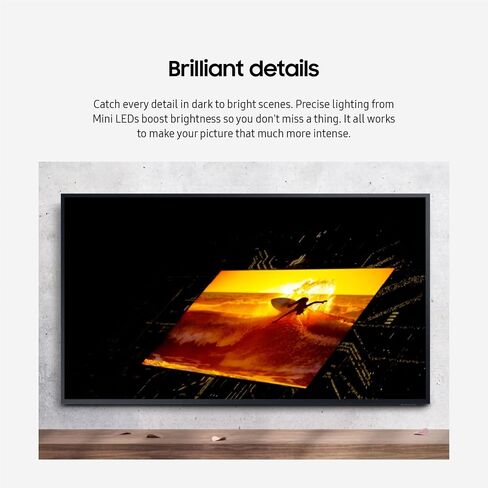 SAMSUNG 65-Inch Class Neo QLED 4K The Terrace Partial Sun, Quantum HDR+, Dolby Atmos, Wide Viewing Angle, Weather Resistant, Anti-Glare Outdoor Smart TV w/Alexa Built-in, (QN65LST7DAFXZA, 2024 Model) in Saudi Arabia