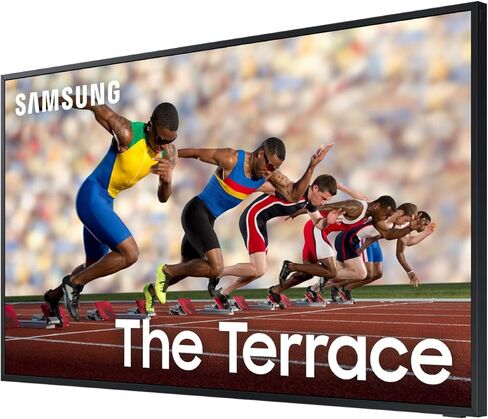 SAMSUNG 65-Inch Class Neo QLED 4K The Terrace Partial Sun, Quantum HDR+, Dolby Atmos, Wide Viewing Angle, Weather Resistant, Anti-Glare Outdoor Smart TV w/Alexa Built-in, (QN65LST7DAFXZA, 2024 Model) in Saudi Arabia
