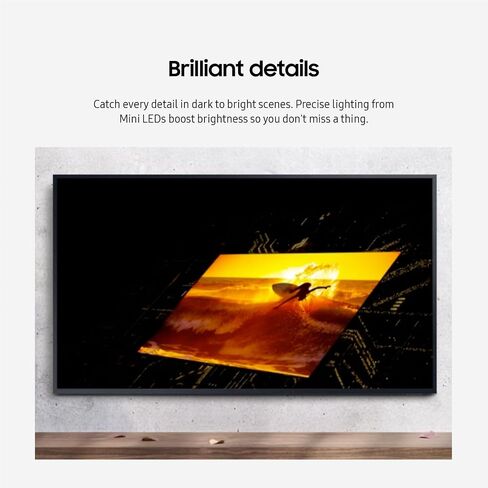 SAMSUNG 65-Inch Class Neo QLED 4K The Terrace Partial Sun, Quantum HDR+, Dolby Atmos, Wide Viewing Angle, Weather Resistant, Anti-Glare Outdoor Smart TV w/Alexa Built-in, (QN65LST7DAFXZA, 2024 Model) in Saudi Arabia