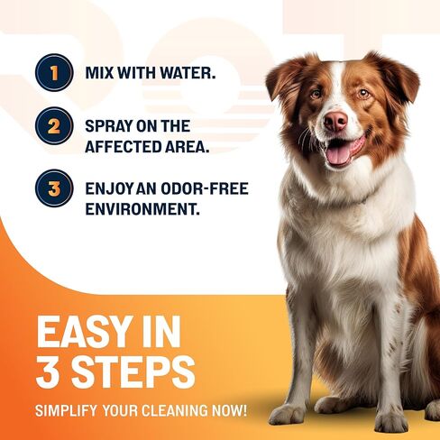 RoTak Odor Control MAX Pet Odor Eliminator Concentrate Indoor Outdoor Scent Neutralizer Deodorizer with Live Enzyme Perfect for Artificial Turf and Litter Box (32 oz Concentrate - Makes 5 Gallons) in Saudi Arabia
