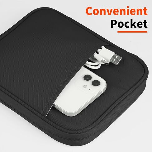 Universal Sleeve Bag for 7-8 inch Tablet Fire HD 8/Fire HD 8 Plus Compatible iPad Mini (6th Gen) 8.3" 2021, iPad Mini 5/4/3/2/1, Tab A8, 7"-8" inch Android Tablet Sleeve Case -Grey in Saudi Arabia