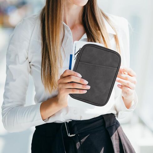 Universal Sleeve Bag for 7-8 inch Tablet Fire HD 8/Fire HD 8 Plus Compatible iPad Mini (6th Gen) 8.3" 2021, iPad Mini 5/4/3/2/1, Tab A8, 7"-8" inch Android Tablet Sleeve Case -Grey in Saudi Arabia
