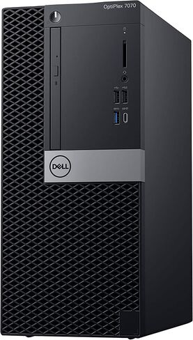 Dell Optiplex 7070 Tower Desktop Computer | Intel i7-9700 (3.4) | 32GB DDR4 RAM | 1TB SSD Solid State | Windows 11 Pro | Internal Wi-Fi 6 PCIe Adapter (Renewed) in Saudi Arabia