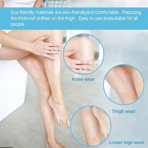 12 pcs Thigh Friction Pad - Thigh Chafing Prevention - Disposable Thigh Chafing Prevention - Helps Prevent abrasions in Women's Thigh in Saudi Arabia