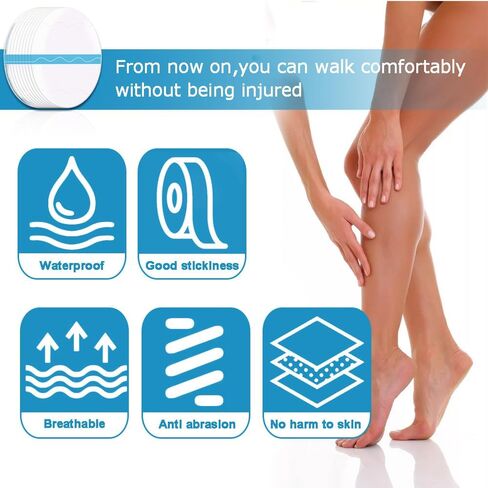12 pcs Thigh Friction Pad - Thigh Chafing Prevention - Disposable Thigh Chafing Prevention - Helps Prevent abrasions in Women's Thigh in Saudi Arabia