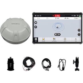 SMA10 Tractor GPS Guidance System for Agriculture, Precision Farming Navigation System with PPP and SBAS, 10cm Accuracy by PPP, High Accuracy Anti-Interference GNSS Antenna