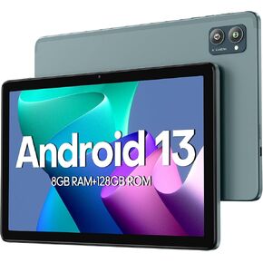 2024 Newest 11 Inch Tablet Android 13 Tablets 16GB RAM+256GB ROM+1TB Expand Octa-Core Tablets PC with Dual SIM Card Slot, 2K 2000 x 1200 Display, 8+13MP Dual Camera, Bluetooth5.0, GPS, 5G/2.4G WiFi