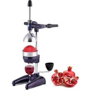 Tribest Pro MJP-105 XL Professional Manual Cold Press Juicer Machine for Pomegranates and Citrus, Black