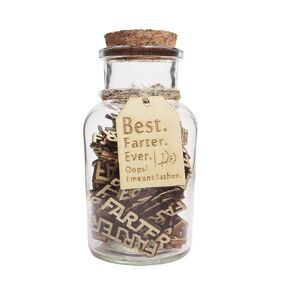 Fathers Funny Gifts for Dad Husband Him from Daughter Son Kids Wife -Funny decorative bottle- Stocking Stuffers for Christmas Xmas,Birthday, Anniversary Gag Presents Ideas for PaPa Step Dad