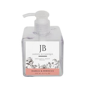 Dahlia & Hibiscus Organic Body Wash (8 oz Bottle)